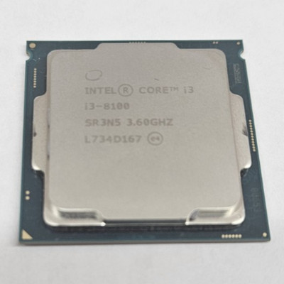 Intel Core i3-8100 SR3N5 CPU Processor 3.6GHz Quad-Core LGA1151 Socket 6MB