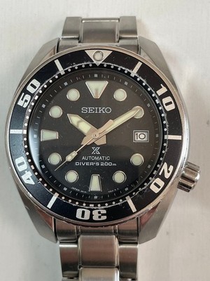 SEIKO PROSPEX Sumo Automatic Watch 200 Waterproof Black