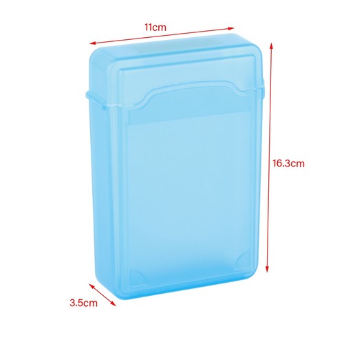 3.5 Hard Case HDD SSD Anti Static Disk Storage Box Shockproof Dust Proof NOn DB - Photo 10/21