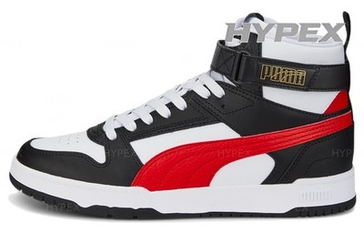 PUMA Rbd Game Black Red White Men 385839-05 New Size