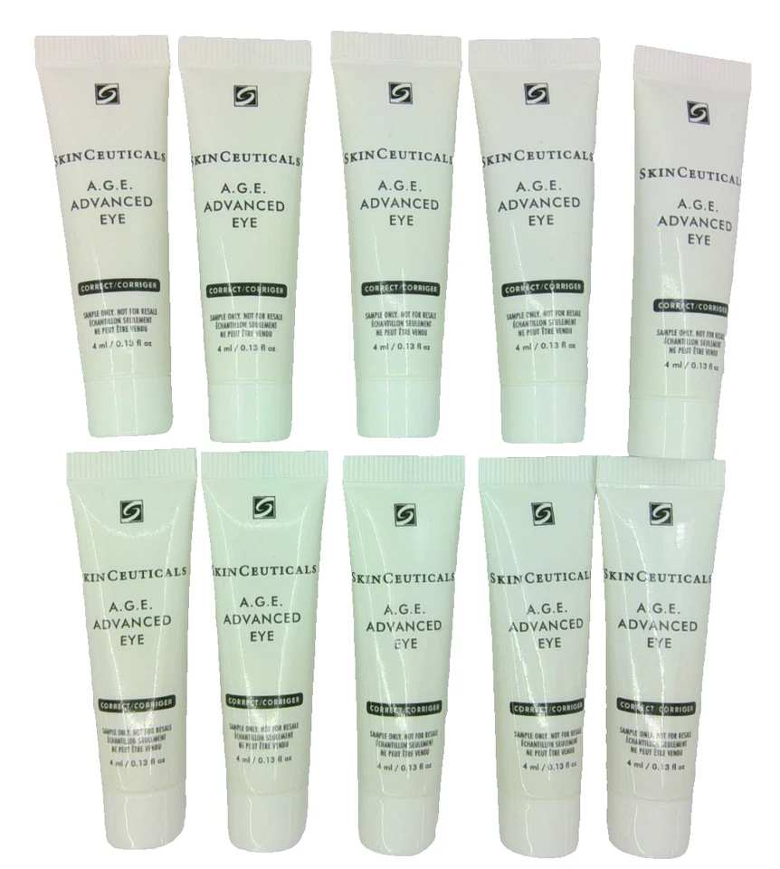 Skin Ceuticals A.G.E. Advanced Eye Sample 4 ml/0.13 fl oz [10 Pack] NIB - Image 3 of 3