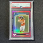 BO NIX 2024 DONRUSS OPTIC 🔥🔥🔥 RATED ROOKIE PINK  PSA 10 💎💎💎 LOW POP!!