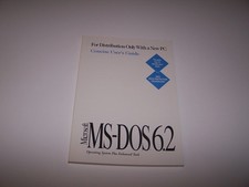 Microsoft Ms-Dos 6.2 User's Guide