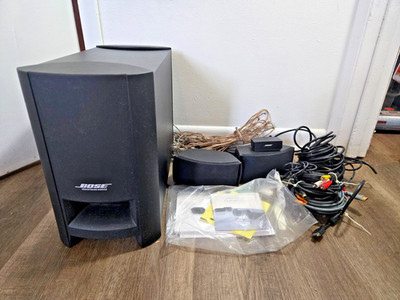 Bose CineMate Series II Digital Home Theater System + Manual + CD + Extras WORKS