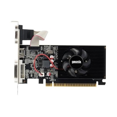 GEONIX GEFORCE GT 730LP 4GB DDR3 Graphic Card | 64bit Dual Slot | Multip