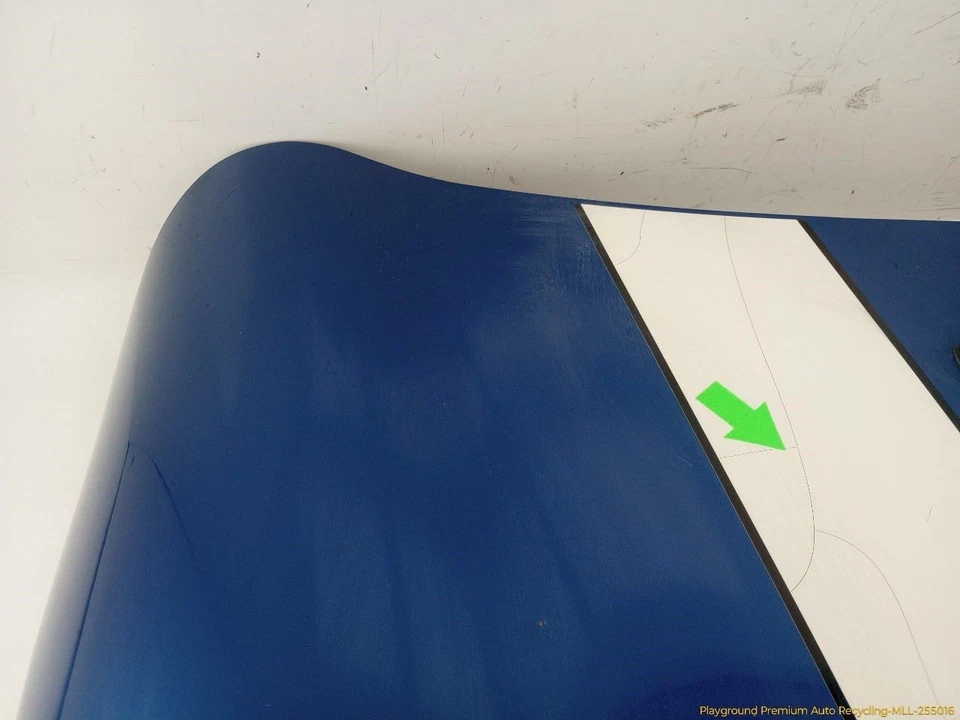 Mini Cooper S R53 Hood Bonnet Panel Blue & White Fits 2005 2006 2007 2008 05 06  - Image 2 of 4