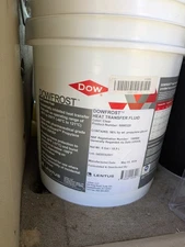 Dow DowFrost  HD Select 70 Heat Transfer Fluid 5 Gallon 9992157 Yellow