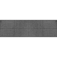 Apache Mills 3917609203X10 Drainage Mat, Rubber, 10 Ft W X 3 Ft L, Black