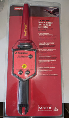 Amprobe TIC 300PRO NCV Detector, 30V AC to 122,000V AC with VolTect