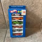 Vintage Hot Wheels Blackwall 6 Pak Unopened Dixie Challenger Army Dragster