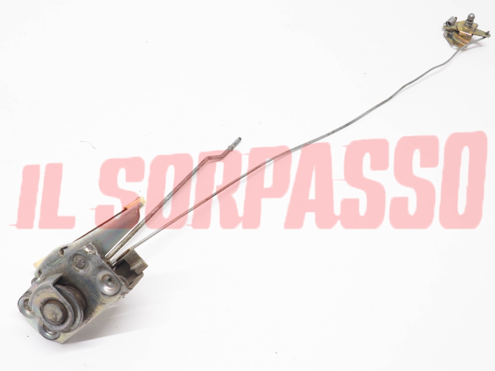 SERRATURA PORTA SINISTRA + ASTA + RINVIO FIAT 500 F L R ORIGINALE USATA