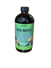 Sea Moss Ashwagandha By Livingston Natural Herbal Labs Plant-Based Food, 16 oz.