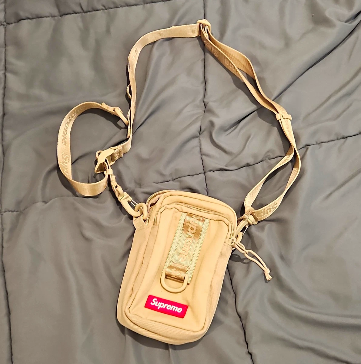 Supreme Beige Bags for Men for sale | eBay