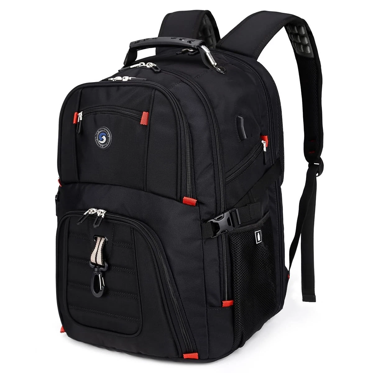 Extra Large 50L Travel Laptop Backpack with USB Charging Port, College High