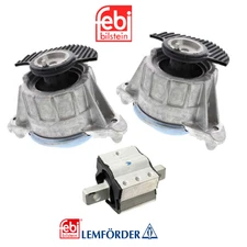 For Mercedes C250 OES Engine Motor Mount & Transmission Mount Set 3pcs
