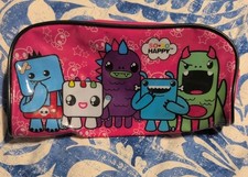 SO SO HAPPY Monster Make-up/Pencil/Crayola Zip Bag RARE NOS