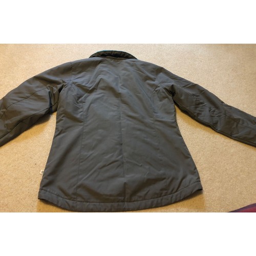 Magellan Outdoor Shell Gray, Aqua Fleece Lined, Zip Up Jacket Coat Size S - Picture 4 of 6