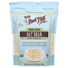 High Fiber Oat Bran Hot Cereal, 18 oz (510 g)