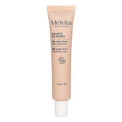 Melvita - Source De Roses BB Cream 6 In 1 Perfecting Care - # Clair Fair 40ml