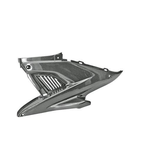 Capot moteur gauche Nitro et Aerox finition carbone anti-vibrations
