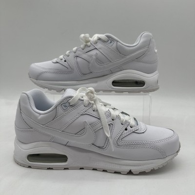NEW Nike Air Max Command Leather Triple White 749760-102 Men\'s Size 8 Buy Nike Air Max Command Leather  main image 2