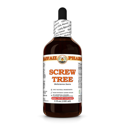 Screw Tree / Deer's Horn (Helicteres Isora) Dried Fruit Liquid Herbal Extract