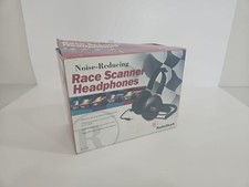 RADIO SHACK RACE SCANNER HEADPHONES 33-1158 NOISE REDUCING IN BOX VINTAGE
