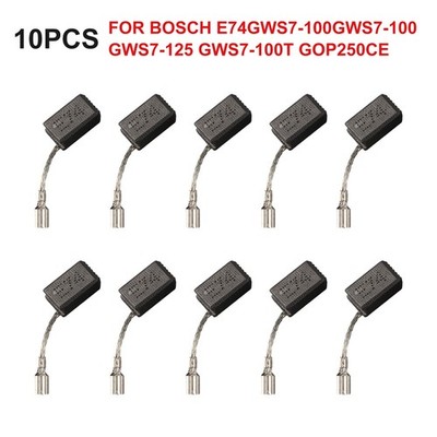 For Bosch E74/GWS7-100/GWS7-100 Carbon Brush Power Tool Replacement 10pcs