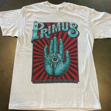 Primus Punk Metal Rock Band short sleeve classic heavy cotton shirt S-5XL