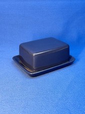 Butterdose Melitta Stockholm blau Lieselotte Kanter 60er Vintage 125g #14