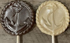 12 Silver Dust Anchor Chocolate Pop Nautical ...