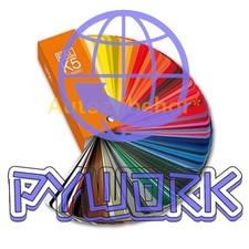 1 Pc. New RAL K5 Classic Color Card 216 Colors Glossy Surface 2023