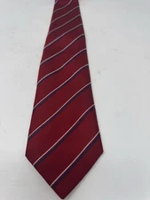 E. Marinella Napoli Silk Striped Tie Handcrafted Italy Excellent Condition