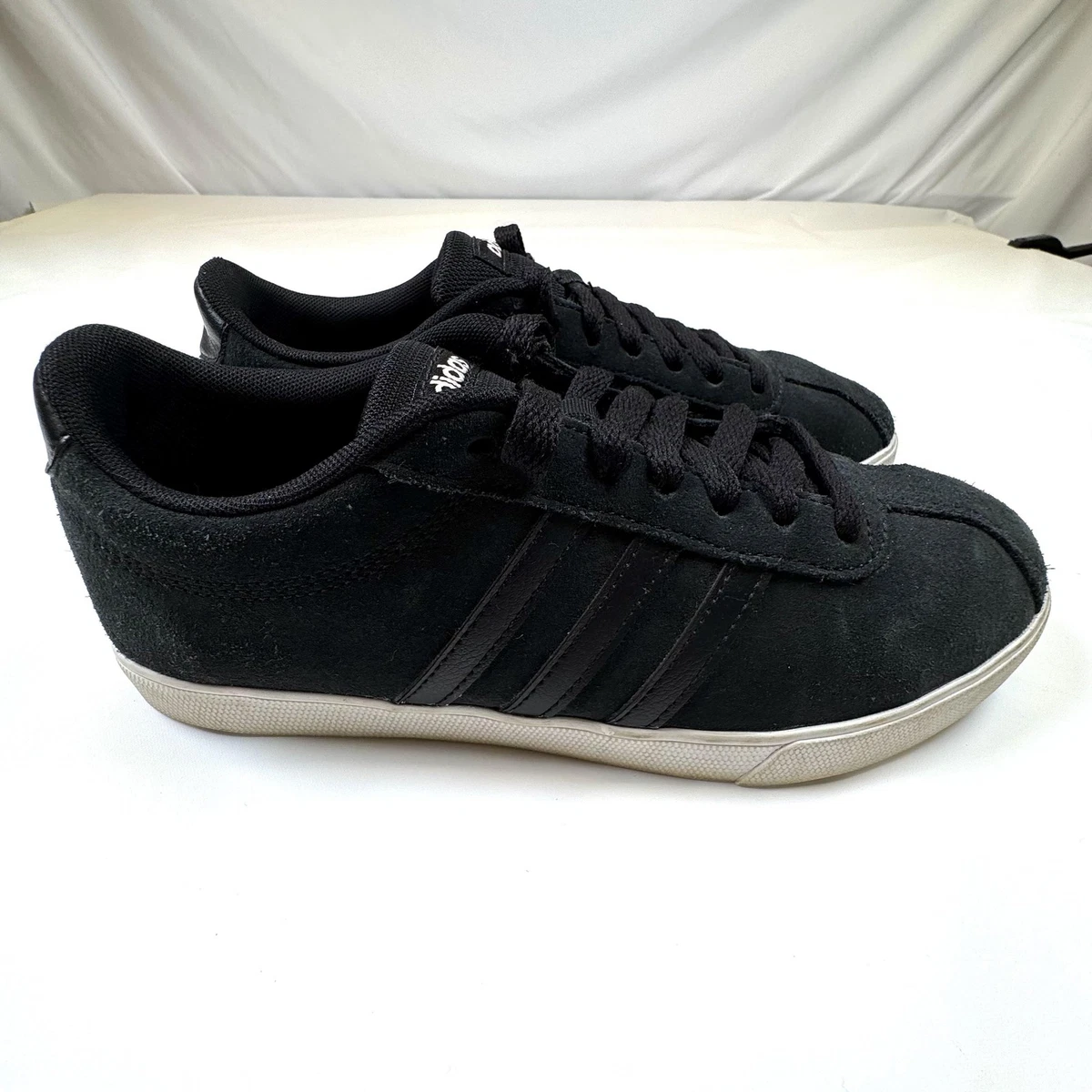 Adidas Neo Black‎ Suede Sneakers size 11 adidas NEO Suede Low Top Athletic Shoes for Women for sale  main image 3
