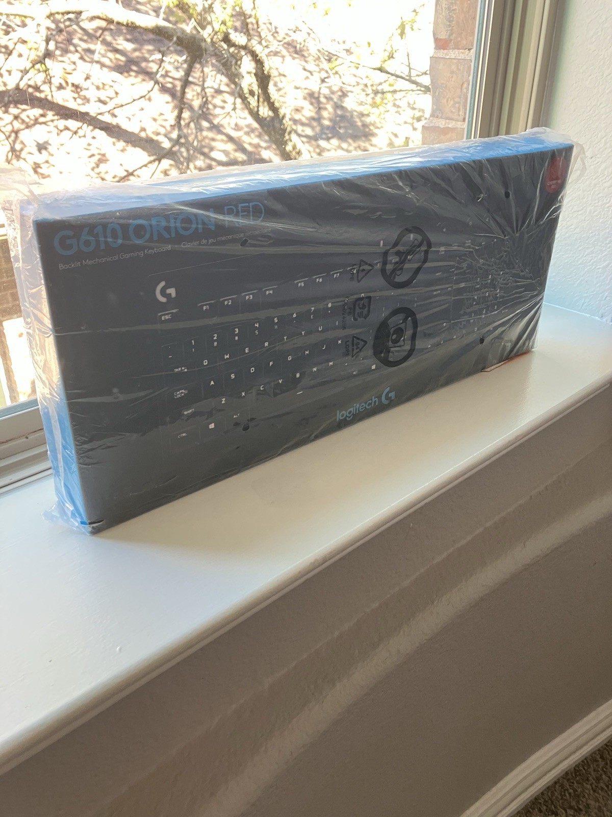 Logitech G610 Orion Red Backlit Mechanical Gaming Keyboard New Sealed