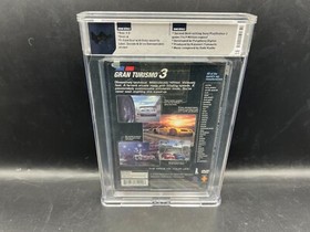 1st Print Sweepstakes Gran Turismo 3 A-Spec PS2 WATA 9.8 A FACTORY SEALED VGA