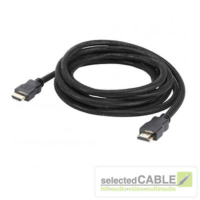 SOMMER CABLE Basic 10m HDMI 4K 3D Highspeed Kabel Ethernet ARC | HD14-1000-SW