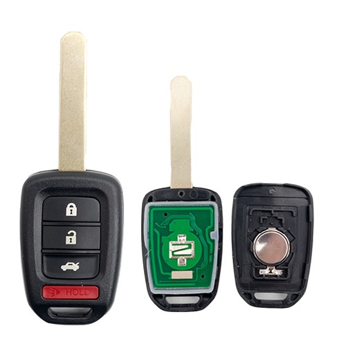 For 2016 17 18 19 2020 Honda Civic 2016 2017 Honda Accord Remote Car Key Fob 4Bt - Foto 4 di 6
