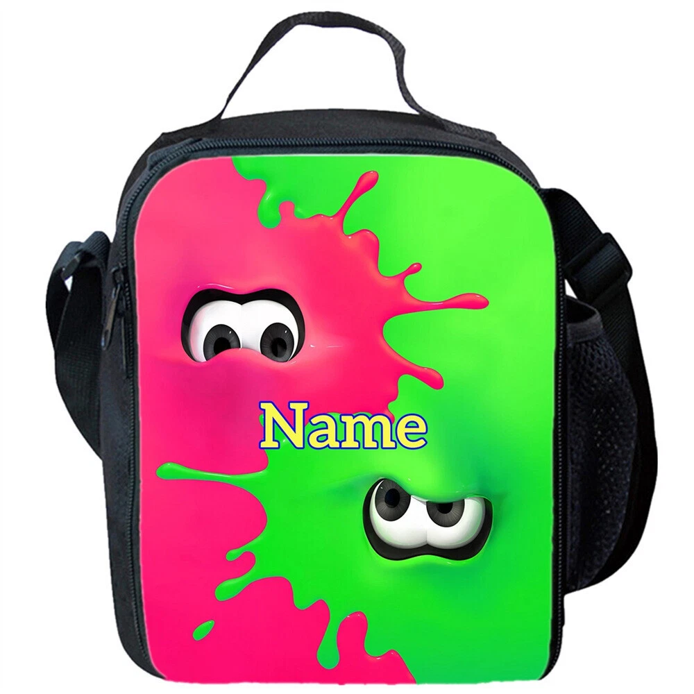 Splatoon Kids Lunch Bag, School Picnic Snack Travel Lunch Box