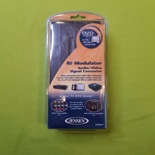 NEW Jensen DVD647 RF Modulator Audio Video Signal Converter Unopened Sealed