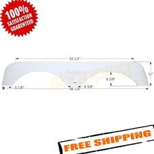 Icon 12185 Polar White Jayco 5th Wheel Travel Trailer Fender Skirt