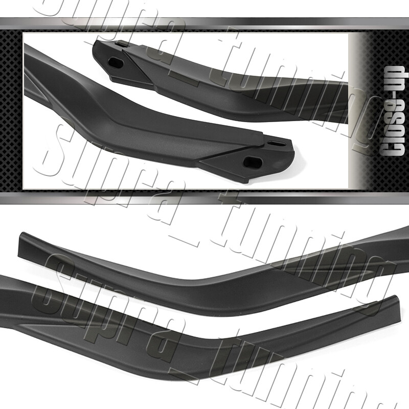 Cuztomtuning Gloss Black Front Bumper Lip For Lexus RC300/RC350 F-Sport 2015-2018