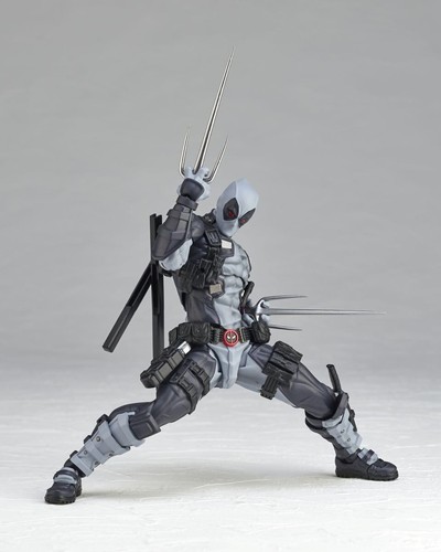 Kaiyodo Revoltech Amazing Yamaguchi Deadpool Ver.2.5 X-Force Color Figure Japan - Picture 4 of 19