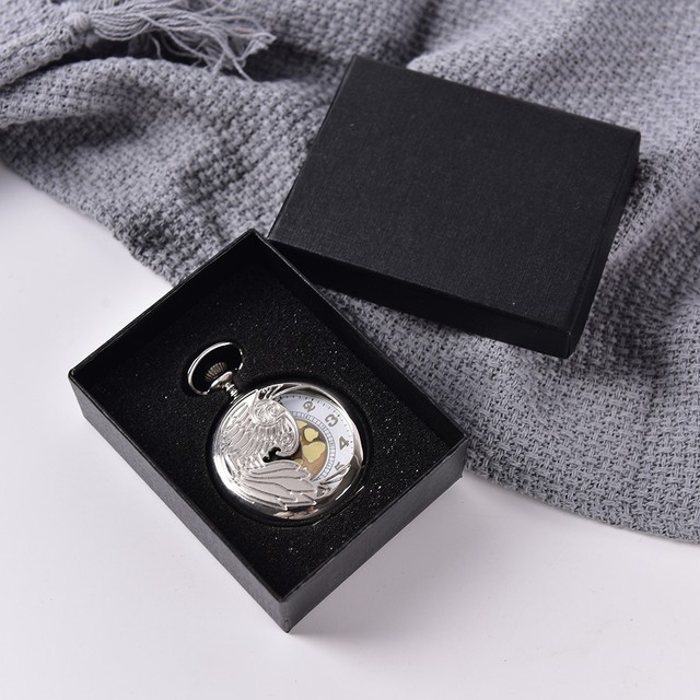 Download Black Display Case For Single Pocket Watch Jewel Chain Storage Gift Box Hot Qw For Sale Online Ebay PSD Mockup Templates