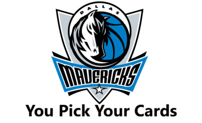 You Pick Your Cards - Dallas Mavericks Team - NBA Basketball Card Selection