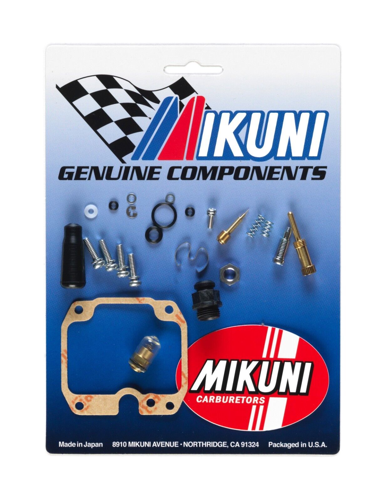 Genuine Mikuni Carburetor Rebuild kit Kawasaki Bayou KLF220, 250 ATV MK-VM24-428