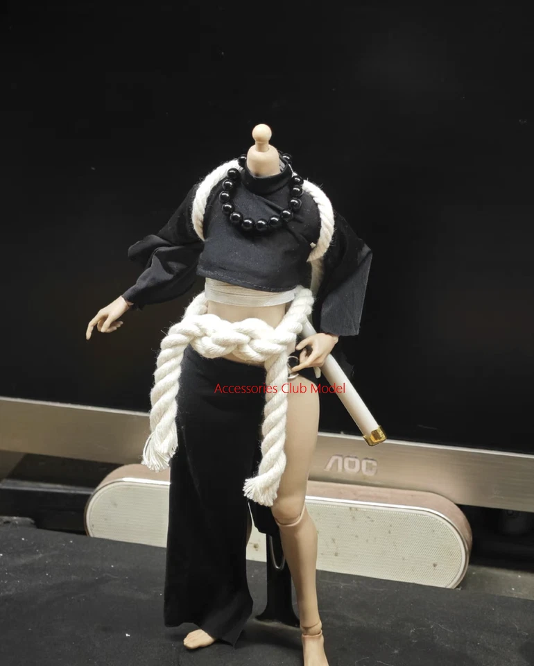 1/6 Scale Female Darth Vader Clothes Set for 12 “ph tbl Action Figure Body Toys - Image 3 of 4