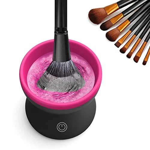 Automatic Makeup Brush Cleaner Eyeshadow Brush Cleaning Tool Portable  Electric Machine USB Charging Cosmetic Brushes Cleaner