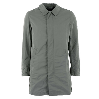JACK & JONES Herren Übergangsjacke Flat Coat Sedona Sage Grau / S / Jacke