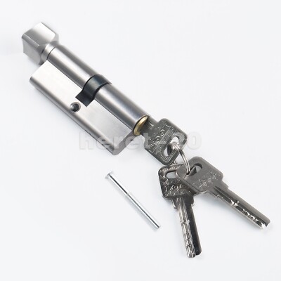 Easy to Install Replacement Euro Lock Cylinder 70mm Length with 3 Keys Cylinders